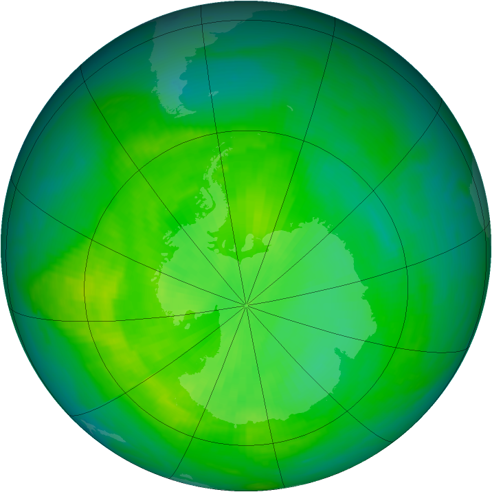 Ozone Map 1988-11-18